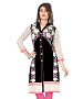 Black Cotton Embroidered Kurti @ 40% OFF Rs 926.00 Only FREE Shipping + Extra Discount - kurti, Buy kurti Online, designer kurti, kurta & kurtis, Buy kurta & kurtis,  online Sabse Sasta in India -  for  - 11051/20160826