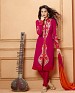 THANKAR NEW DESIGNER PINK STRAIGHT SUIT @ 31% OFF Rs 1853.00 Only FREE Shipping + Extra Discount - Suit, Buy Suit Online, Santoon, Georgette, Buy Georgette,  online Sabse Sasta in India -  for  - 3428/20150925