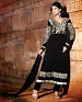 New Fancy black Embroidered Anarkali Suit @ 53% OFF Rs 1169.00 Only FREE Shipping + Extra Discount - Georgette, Buy Georgette Online, salwar suit, dress material, Buy dress material,  online Sabse Sasta in India -  for  - 3097/20150925
