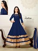 KARISAMA Blue SATIN CHOLI- Georgette Suit, Buy Georgette Suit Online, Semi-stitched, Anarkali suit, Buy Anarkali suit,  online Sabse Sasta in India - Salwar Suit for Women - 6579/20160219