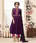 Thankar Latest Heavy Embroidered Designer Wine Pink Anarkali Suits @ 31% OFF Rs 2224.00 Only FREE Shipping + Extra Discount - Faux Georgette, Buy Faux Georgette Online, Semi-stitched Suit, Party Wear Suit, Buy Party Wear Suit,  online Sabse Sasta in India -  for  - 6018/20160112
