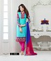 designer Sky colour salwar suit- dress material, Buy dress material Online, salwar suit, anarkali, Buy anarkali,  online Sabse Sasta in India -  for  - 6135/20160128