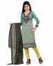 Green and Turquoise Crepe Printed Dress Materials @ 60% OFF Rs 370.00 Only FREE Shipping + Extra Discount - unstich Kurtie, Buy unstich Kurtie Online, Poly Crepe, Printed Kurtie, Buy Printed Kurtie,  online Sabse Sasta in India - Palazzo Pants for Women - 6175/20160205