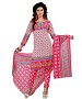 Designer Pink Crepe Printed Dress Materials @ 60% OFF Rs 370.00 Only FREE Shipping + Extra Discount - unstich Kurtie, Buy unstich Kurtie Online, Poly Crepe, Printed Kurtie, Buy Printed Kurtie,  online Sabse Sasta in India - Dress Materials for Women - 6171/20160205