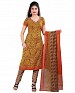 Yellow and Maroon Crepe Printed Dress Materials @ 60% OFF Rs 370.00 Only FREE Shipping + Extra Discount - unstich Kurtie, Buy unstich Kurtie Online, Poly Crepe, Printed Kurti, Buy Printed Kurti,  online Sabse Sasta in India - Dress Materials for Women - 6181/20160205