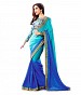 Lady Fashion Villa sky blue designer sarees- saree, Buy saree Online, Designer saree, sky blue Designer saree, Buy sky blue Designer saree,  online Sabse Sasta in India -  for  - 8738/20160418