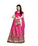 Pink Net Embroidered Unstiched Lehenga Choli And Dupatta set @ 63% OFF Rs 1606.00 Only FREE Shipping + Extra Discount - Net Lehenga, Buy Net Lehenga Online, unstich Lehenga, Designer Lehenga, Buy Designer Lehenga,  online Sabse Sasta in India - Lehengas for Women - 6295/20160206
