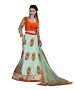 Multicolor Georgette Embroidered Unstiched Lehenga Choli And Dupatta set @ 40% OFF Rs 3584.00 Only FREE Shipping + Extra Discount - Georgette Lehenga, Buy Georgette Lehenga Online, unstich Lehenga, Designer Lehenga, Buy Designer Lehenga,  online Sabse Sasta in India - Lehengas for Women - 6306/20160206