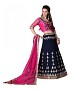 Multicolor Net Embroidered Unstiched Lehenga Choli And Dupatta set @ 45% OFF Rs 3460.00 Only FREE Shipping + Extra Discount - Georgette Lehenga, Buy Georgette Lehenga Online, unstich Lehenga, Designer Lehenga, Buy Designer Lehenga,  online Sabse Sasta in India - Lehengas for Women - 6305/20160206