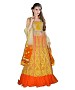 Multicolor Net Embroidered Unstiched Lehenga Choli And Dupatta set @ 41% OFF Rs 3831.00 Only FREE Shipping + Extra Discount - Net Lehenga, Buy Net Lehenga Online, unstich Lehenga, Designer Lehenga, Buy Designer Lehenga,  online Sabse Sasta in India - Lehengas for Women - 6310/20160206