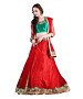 Multicolor Net Embroidered Unstiched Lehenga Choli And Dupatta set @ 64% OFF Rs 2842.00 Only FREE Shipping + Extra Discount - Net Lehenga, Buy Net Lehenga Online, unstich Lehenga, Designer Lehenga, Buy Designer Lehenga,  online Sabse Sasta in India - Lehengas for Women - 6320/20160206