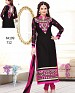 fancy heavy black pink embroidred salwar suit @ 58% OFF Rs 1039.00 Only FREE Shipping + Extra Discount - Georgette, Buy Georgette Online, salwar suit, dress material, Buy dress material,  online Sabse Sasta in India - Salwar Suit for Women - 3129/20150925