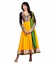 Yellow Color Georgette Designer Anarkali Suit @ 62% OFF Rs 1421.00 Only FREE Shipping + Extra Discount - Georgette, Buy Georgette Online, Anarkali Suit, Unique Fashion, Buy Unique Fashion,  online Sabse Sasta in India -  for  - 3708/20150925