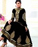 kirti black heavy embroidared anarkali suit @ 53% OFF Rs 1297.00 Only FREE Shipping + Extra Discount - Georgette, Buy Georgette Online, Semi-stitched, Anarkali suit, Buy Anarkali suit,  online Sabse Sasta in India - Semi Stitched Anarkali Style Suits for Women - 3715/20150925
