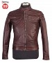 Gents Brown Leather Jacket @ 68% OFF Rs 6587.00 Only FREE Shipping + Extra Discount -  online Sabse Sasta in India -  for  - 763/20141230