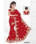 Red Designer Sarees @ 31% OFF Rs 2471.00 Only FREE Shipping + Extra Discount - Designer Saree, Buy Designer Saree Online, partywere Saree, Bathni Saree, Buy Bathni Saree,  online Sabse Sasta in India - Sarees for Women - 8510/20160405