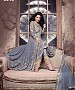 Beautiful grey Embroidery Designer Salwar Suit @ 31% OFF Rs 1235.00 Only FREE Shipping + Extra Discount - Georgette Suits, Buy Georgette Suits Online, Anarkali Salwar Suit, Semi Stiched Suit, Buy Semi Stiched Suit,  online Sabse Sasta in India - Semi Stitched Anarkali Style Suits for Women - 8544/20160407