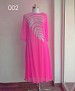 Designer Pink Colour Georgette Embroidered Kurti @ 58% OFF Rs 432.00 Only FREE Shipping + Extra Discount - Georgette Kurti, Buy Georgette Kurti Online, Western Wear, Un-stiched Suit, Buy Un-stiched Suit,  online Sabse Sasta in India - Tunic for Women - 8558/20160407