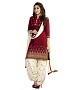 Lady Fashion Villa red designer salwar suit- salwar suit, Buy salwar suit Online, Designer Salwar suit, red cotten Salwar suit, Buy red cotten Salwar suit,  online Sabse Sasta in India -  for  - 8690/20160416