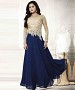 Lady Fashion Villa blue designer salwar suit- salwar suit, Buy salwar suit Online, anarkali Salwar suit, blue Designer Salwar suit, Buy blue Designer Salwar suit,  online Sabse Sasta in India -  for  - 8734/20160418