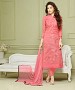 PEACH EMBROIDERED HEAVY CHANDERI STRAIGHT SUIT @ 31% OFF Rs 1297.00 Only FREE Shipping + Extra Discount - chanderi, Buy chanderi Online, STRAIGHT SUIT, partywear suit, Buy partywear suit,  online Sabse Sasta in India - Salwar Suit for Women - 9095/20160505