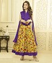 PURPLE AND MULTY PRINTED BHAGALPURI PRINT ANARKALI SUIT @ 31% OFF Rs 1606.00 Only FREE Shipping + Extra Discount - chiffon Suit, Buy chiffon Suit Online, STRAIGHT SUIT, partywear suit, Buy partywear suit,  online Sabse Sasta in India -  for  - 9107/20160505