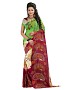 Maroon Premium Georgette Printed Saree @ 62% OFF Rs 370.00 Only FREE Shipping + Extra Discount - Saree, Buy Saree Online, Georgette saree, Designer Saree, Buy Designer Saree,  online Sabse Sasta in India - Sarees for Women - 8955/20160429