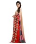Red Premium Georgette Printed Saree @ 62% OFF Rs 370.00 Only FREE Shipping + Extra Discount - Saree, Buy Saree Online, Georgette saree, Designer Saree, Buy Designer Saree,  online Sabse Sasta in India - Sarees for Women - 8961/20160429