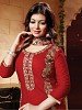 Designer Semi stitched Cotton embroidered long straight suit @ 60% OFF Rs 1422.00 Only FREE Shipping + Extra Discount - suits, Buy suits Online, Designr suits,  online Sabse Sasta in India - Salwar Suit for Women - 10727/20160706