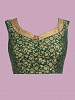 Green Designer Blouse Material @ 52% OFF Rs 396.00 Only FREE Shipping + Extra Discount - Brocade Blouse, Buy Brocade Blouse Online, Blouse Material, Deginer Blouse, Buy Deginer Blouse,  online Sabse Sasta in India - Designer Blouse for Women - 8602/20160407