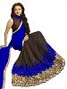 Fashion Fiza Blue Color Embroidered Georgette Saree- latest sarre, Buy latest sarre Online, latest sarre, latest sarre, Buy latest sarre,  online Sabse Sasta in India - Sarees for Women - 11275/20161224