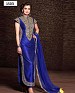 1503_latest blue colour salwar suit- dress material, Buy dress material Online, salwar suit, anarkali, Buy anarkali,  online Sabse Sasta in India -  for  - 4400/20151104