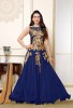 Karishma  Blue Anarkali Salwar Suit @ 43% OFF Rs 1579.00 Only FREE Shipping + Extra Discount - Georgette, Buy Georgette Online, Anarkali Suit, Karishma Kapoor, Buy Karishma Kapoor,  online Sabse Sasta in India -  for  - 2409/20150922