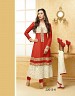 karishma red anarkali salwar suit @ 43% OFF Rs 1579.00 Only FREE Shipping + Extra Discount - Georgette, Buy Georgette Online, Anarkali Suit, Karishma Kapoor, Buy Karishma Kapoor,  online Sabse Sasta in India - Semi Stitched Anarkali Style Suits for Women - 2413/20150922