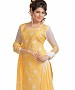 Yellow Cotton Embroidered Party Wear Unstitched Dress @ 48% OFF Rs 902.00 Only FREE Shipping + Extra Discount - Chanderi Cotton Suit, Buy Chanderi Cotton Suit Online, unstich Suit, Straight suit, Buy Straight suit,  online Sabse Sasta in India -  for  - 6655/20160229