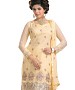 Light Yellow Glaze Embroidered Party Wear Unstitched Dress @ 47% OFF Rs 958.00 Only FREE Shipping + Extra Discount - Cotton Suit, Buy Cotton Suit Online, unstich Suit, Straight suit, Buy Straight suit,  online Sabse Sasta in India - Palazzo Pants for Women - 6667/20160229