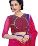 Self Designed Pink Jacquard Georgette Fancy Lace Work Saree @ 31% OFF Rs 1285.00 Only FREE Shipping + Extra Discount - Georgette Saree, Buy Georgette Saree Online, Deginer Saree, Party Wear Saree, Buy Party Wear Saree,  online Sabse Sasta in India - Sarees for Women - 6688/20160301