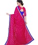 Self Designed Pink Jacquard Georgette Fancy Lace Work Saree @ 31% OFF Rs 1285.00 Only FREE Shipping + Extra Discount - Georgette Saree, Buy Georgette Saree Online, Deginer Saree, Party Wear Saree, Buy Party Wear Saree,  online Sabse Sasta in India -  for  - 6688/20160301