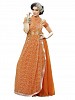 New Fancy Gown Orange Colour- gown, Buy gown Online, inner, fancy, Buy fancy,  online Sabse Sasta in India - Gown for Women - 9247/20160520