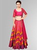 Pink Leheriya Style Navratri Special Semi Stitched Lehenga Choli- LEHENGA CHOLI, Buy LEHENGA CHOLI Online, Lehenga Choli, Lehenga Choli, Buy Lehenga Choli,  online Sabse Sasta in India - Lehengas for Women - 10892/20160725