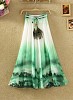 Green & White Colour Digital Printed Womens Skirt @ 60% OFF Rs 1175.00 Only FREE Shipping + Extra Discount - Skirts, Buy Skirts Online, Indo Western Dress, Long Skirt, Buy Long Skirt,  online Sabse Sasta in India -  for  - 10454/20160627