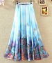 Latest Purple & Blue Colour Faux Georgette Womens Skirt @ 58% OFF Rs 1235.00 Only FREE Shipping + Extra Discount - Skirts, Buy Skirts Online, Dress, Bottom, Buy Bottom,  online Sabse Sasta in India -  for  - 10531/20160627