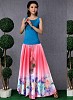 Fabboom New Latest Pink Colour Digital Printed Women's Fancy Skirt- bottoms, Buy bottoms Online, Skirt, Skirt, Buy Skirt,  online Sabse Sasta in India - Skirts for Women - 10851/20160718