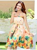Fabboom Latest Peach Colour Digital Printed Women's Fancy Skirt- bottoms, Buy bottoms Online, Skirt, Skirt, Buy Skirt,  online Sabse Sasta in India -  for  - 10855/20160718