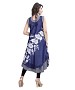 Navy Blue and White Georgette Printed Party Wear Umbrella Style Stitched Designer Kurti For Women @ 42% OFF Rs 679.00 Only FREE Shipping + Extra Discount - kurti, Buy kurti Online, designer kurti, kurta & kurtis, Buy kurta & kurtis,  online Sabse Sasta in India - Kurtas & Kurtis for Women - 11055/20160826