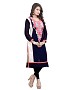 Blue and White Georgette Embroidered Party Wear A-line Style Stitched Designer Kurti For Women @ 40% OFF Rs 926.00 Only FREE Shipping + Extra Discount - kurti, Buy kurti Online, designer kurti, kurta & kurtis, Buy kurta & kurtis,  online Sabse Sasta in India - Kurtas & Kurtis for Women - 11056/20160826