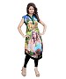 Multicolor Georgette Printed Party Wear Umbrella Style Stitched Designer Kurti For Women @ 41% OFF Rs 803.00 Only FREE Shipping + Extra Discount - kurti, Buy kurti Online, designer kurti, kurta & kurtis, Buy kurta & kurtis,  online Sabse Sasta in India - Kurtas & Kurtis for Women - 11064/20160826