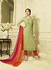 New Lime Green Designer Dress Material- Top,Bottom, Buy Top,Bottom Online, Dupatta, Inner, Buy Inner,  online Sabse Sasta in India - Palazzo Pants for Women - 9221/20160518