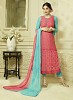 New Pink & Sky Designer Dress Material- Top,Bottom, Buy Top,Bottom Online, Dupatta, Inner, Buy Inner,  online Sabse Sasta in India - Palazzo Pants for Women - 9222/20160518