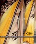 NEW DESIGNER YELLOW &  WHITE 60GM PEDDING GEORGETTE INDIAN MULTY THREAD WORK SAREE @ 51% OFF Rs 1082.00 Only FREE Shipping + Extra Discount - saree, Buy saree Online, georgette saree, deasiner  saree, Buy deasiner  saree,  online Sabse Sasta in India - Sarees for Women - 10406/20160622